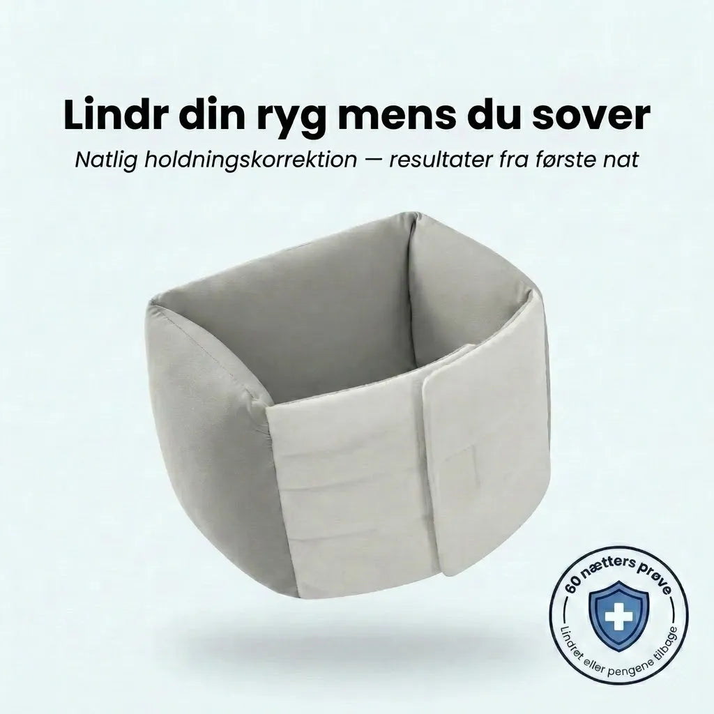 NightAlign™ — Sov dybt, vågn uden smerter