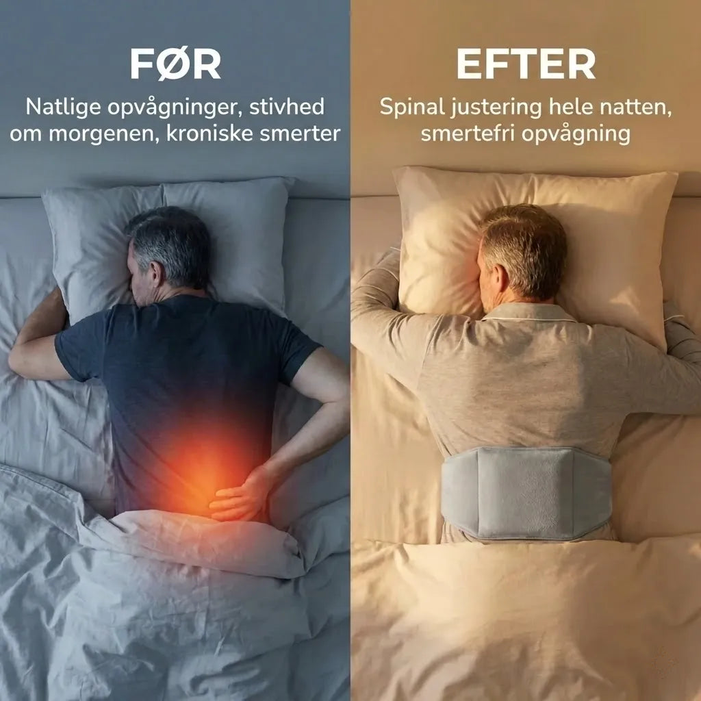 NightAlign™ — Sov dybt, vågn uden smerter