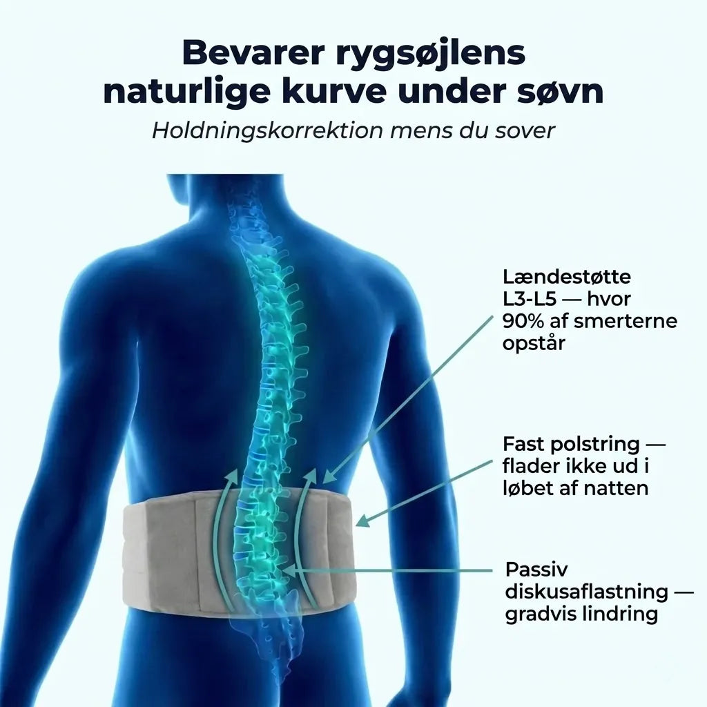NightAlign™ — Sov dybt, vågn uden smerter