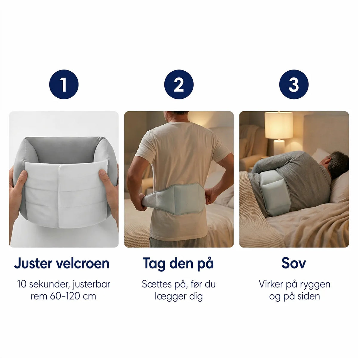 NightAlign™ — Sov dybt, vågn uden smerter