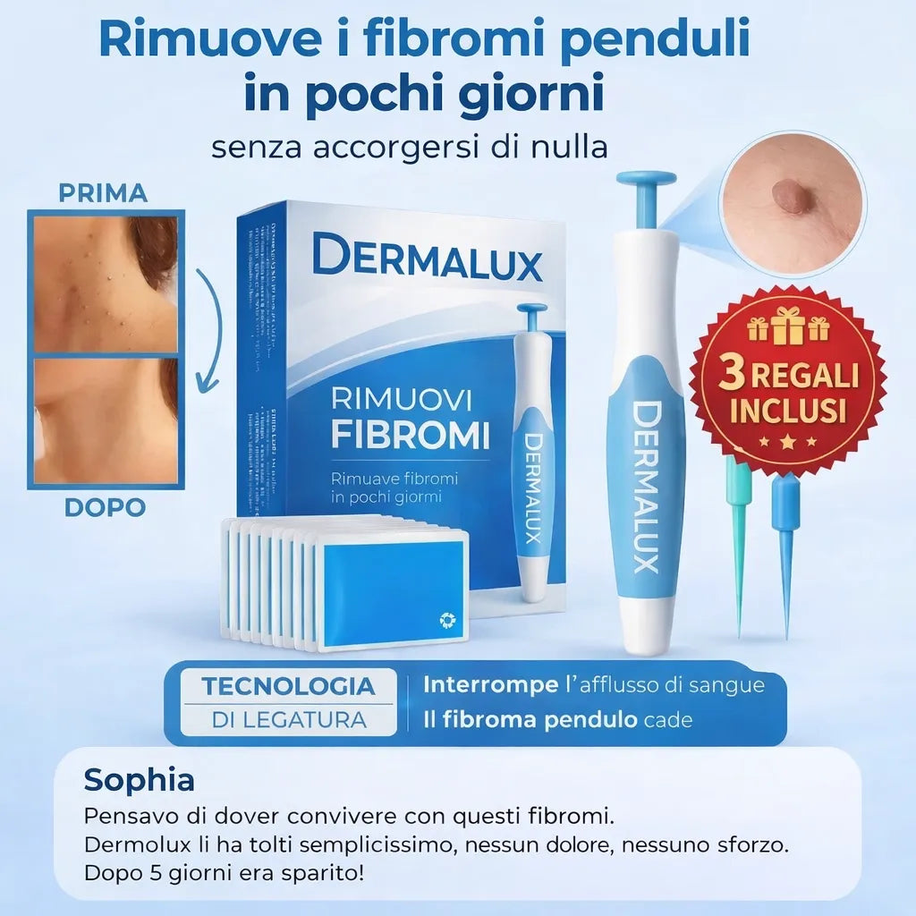 Dermolux | Addio inestetismi della pelle.